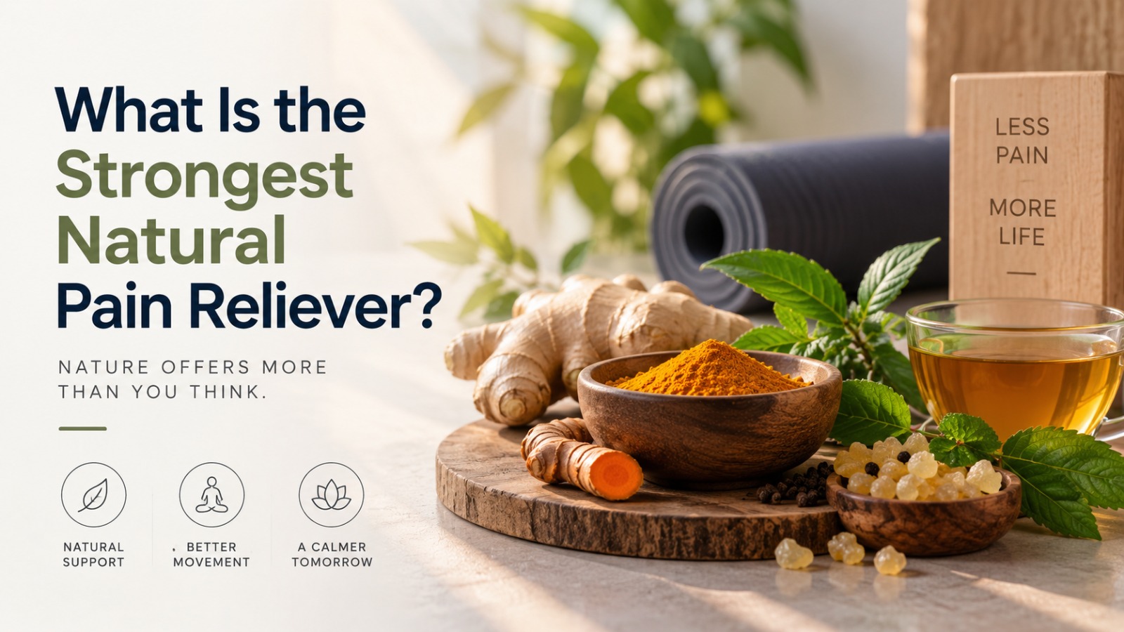 What Is the Strongest Natural Pain Reliever?