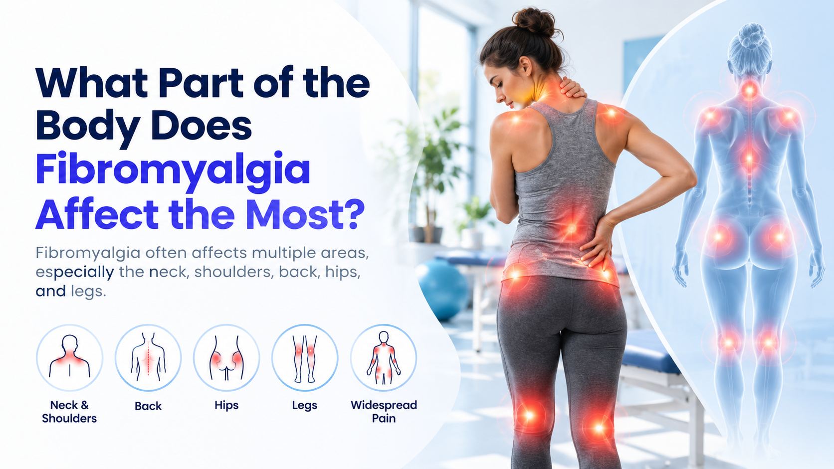 What Part of the Body Does Fibromyalgia Affect the Most?