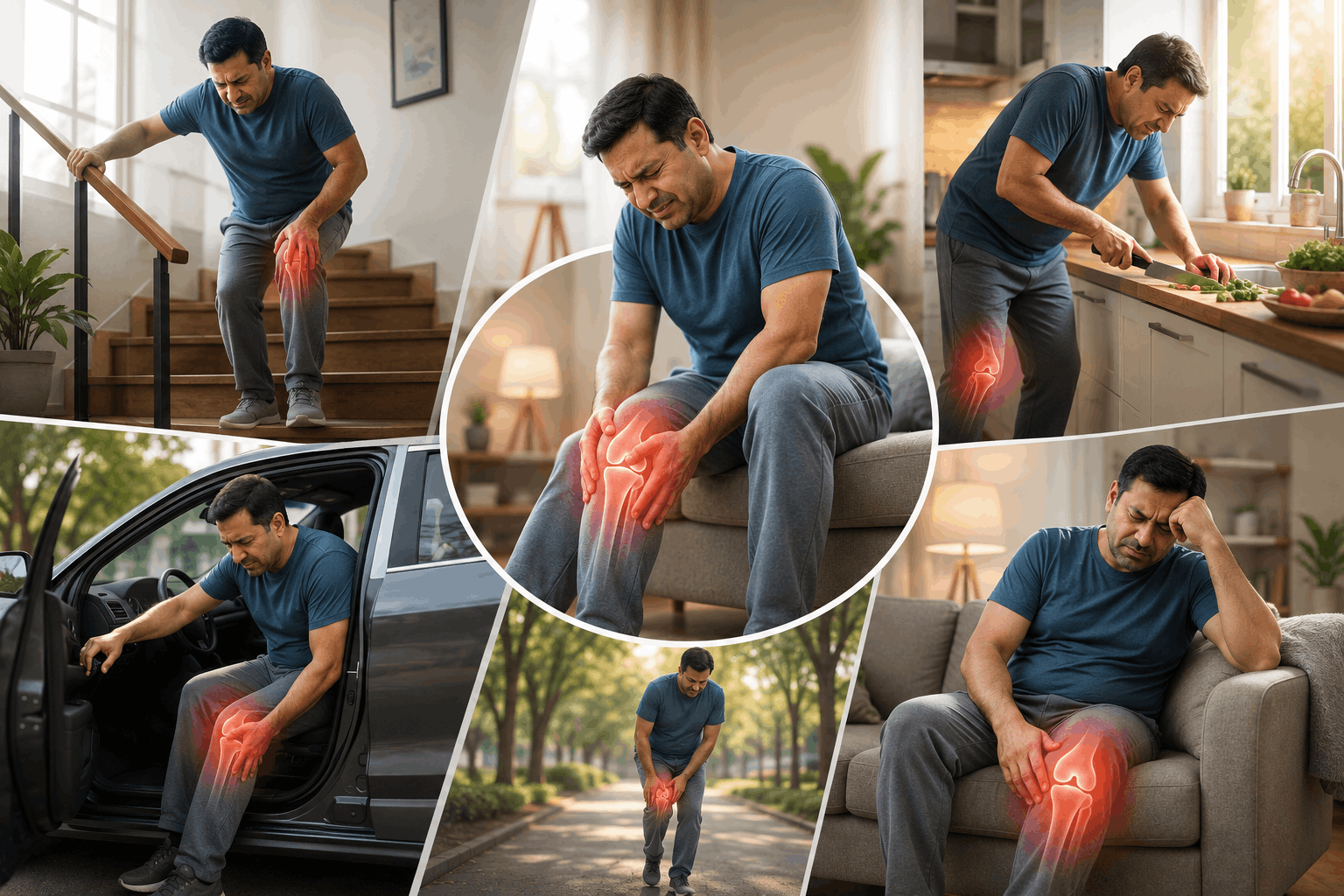 How Knee Pain Turns Everyday Tasks Into Daily Struggles